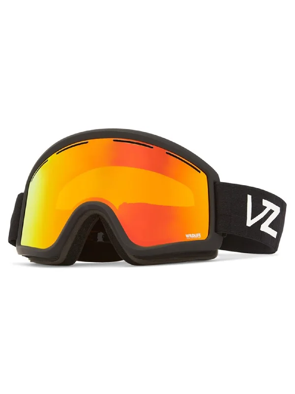 Cleaver Black Satin/Wildlife Fire Chrome Goggle