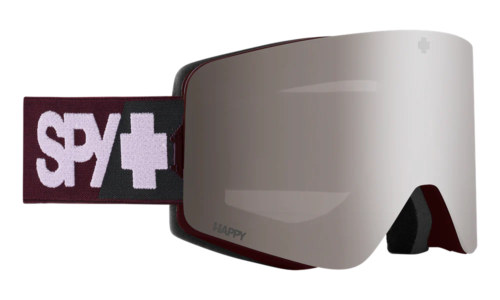 Spy Marauder SE Goggles Merlot / Happy Bronze Silver Mirror + Spare Lens