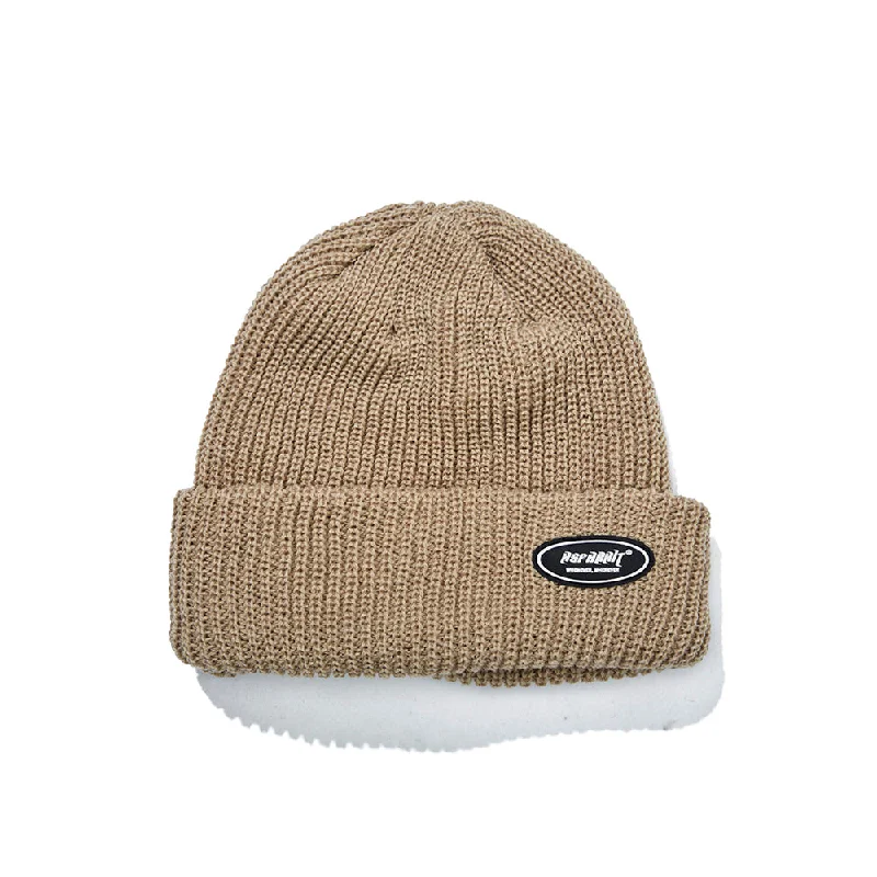 LOGO WAPPEN BEANIE BEIGE