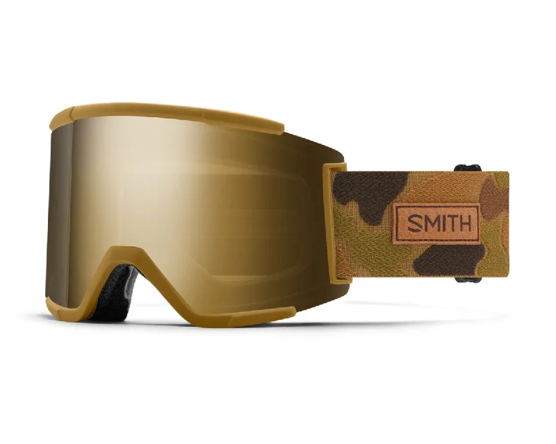 Smith Squad XL Coyote Pow Hunter | ChromaPop Sun Black Gold Mirror 2025