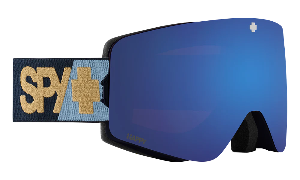 Spy Marauder Elite Goggles Dark Blue / Happy Rose Dark Blue Mirror + Spare Lens