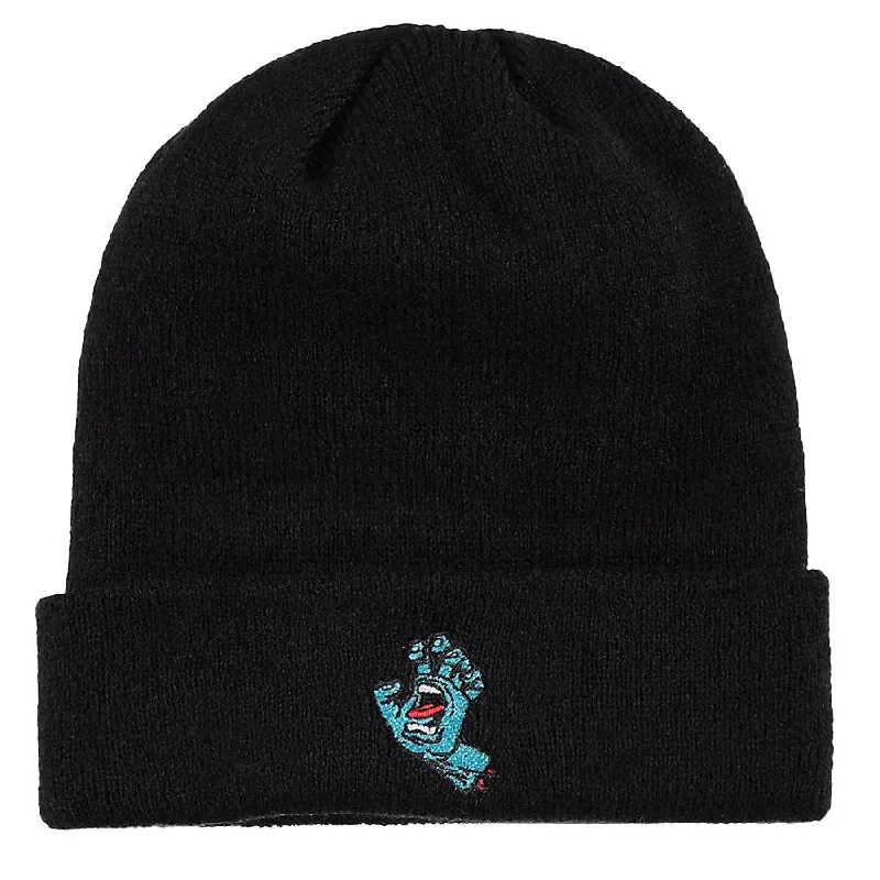 Santa Cruz Screaming Hand Beanie Black