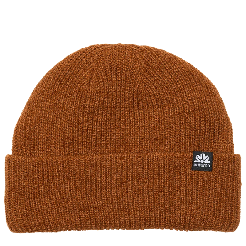 Autumn Simple Beanie Work Brown 2023