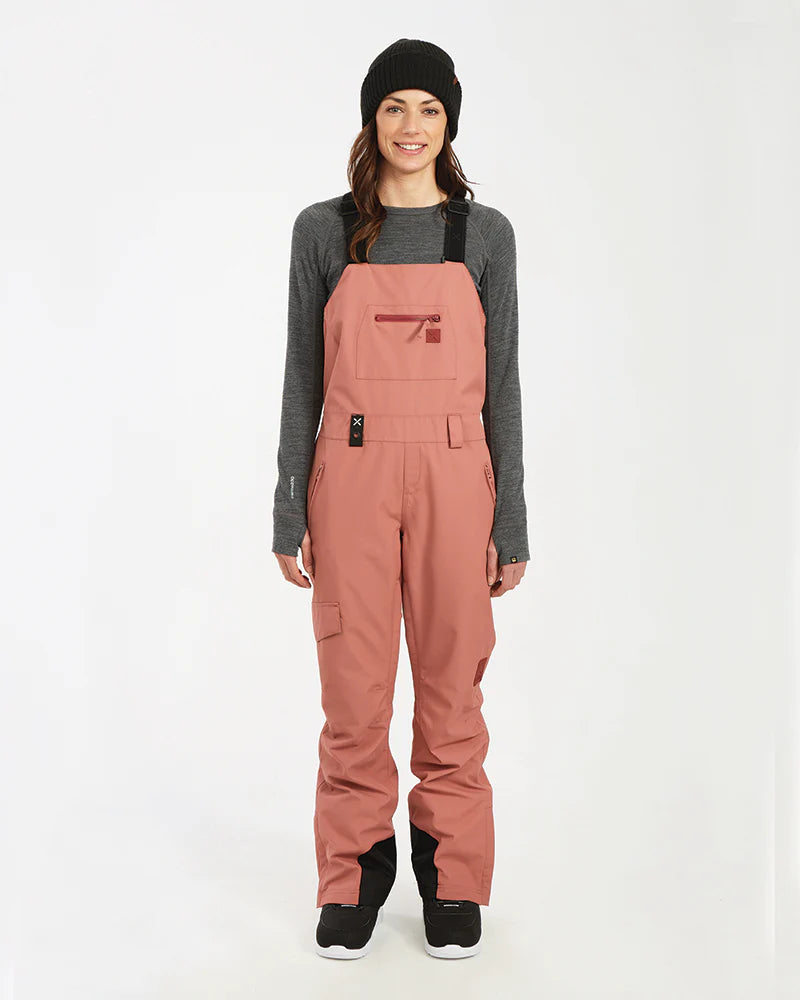 XTM Harper Bib Pants Womens Dutsy Pink