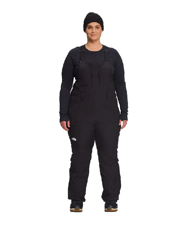 The North Face Women's Plus Freedom Insulated Bib Black-NPF 2025