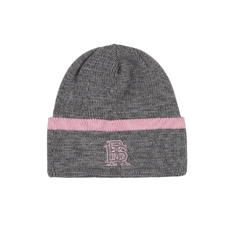 BSR LOGO LINE BEANIE GRAY