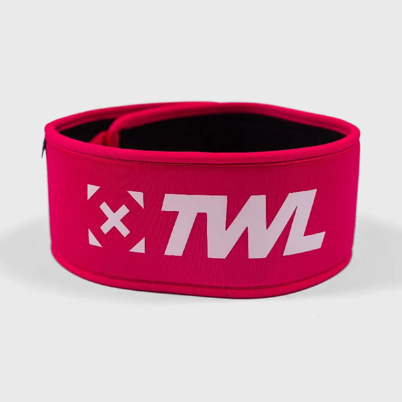 TWL - EVERYDAY 4" VELCRO LIFTING BELT - CERISE