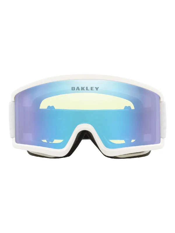 Target Line S Matte White/HI Yellow Goggle