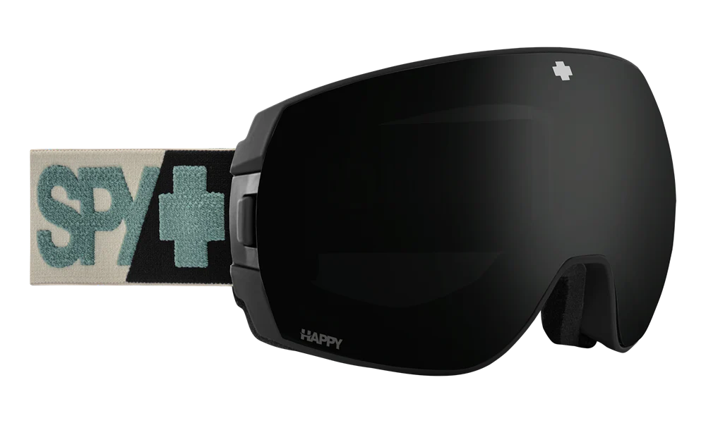 Spy Legacy Goggles Warm Grey / Happy Grey Green Black Mirror + Spare Lens