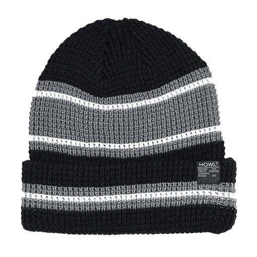 Howl Stripe Beanie Black