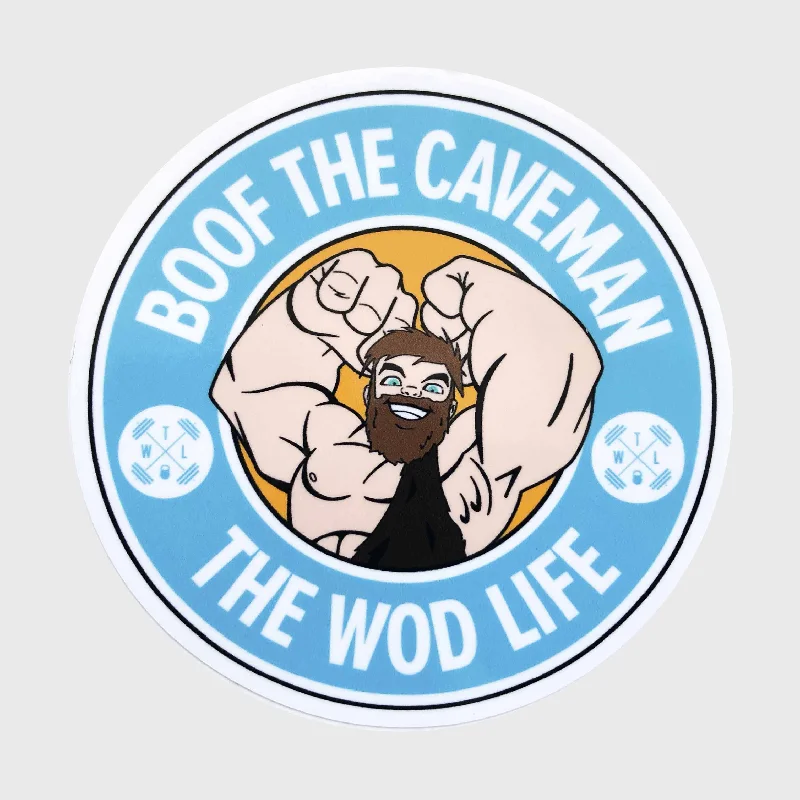 TWL - Boof The Caveman Retro Sticker