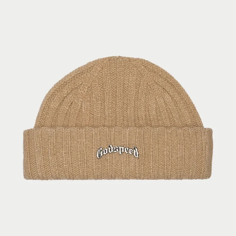 Og Logo Emblem Beanie (Khaki)