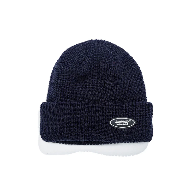 LOGO WAPPEN BEANIE NAVY