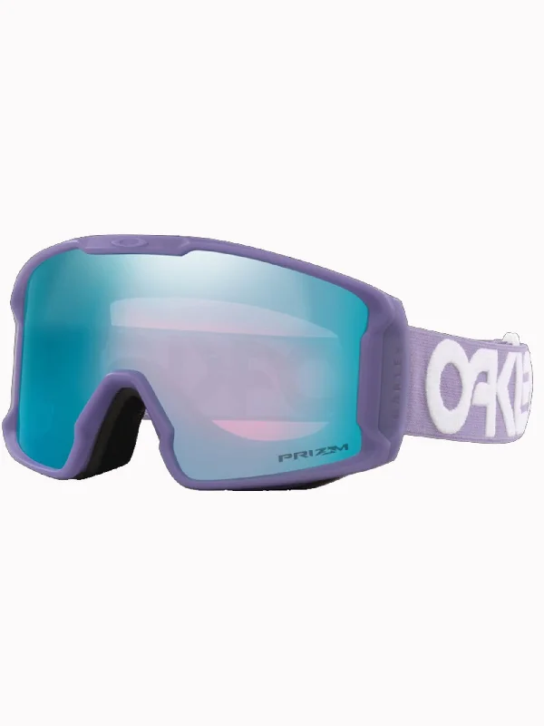 Line Miner M B1B Lilac/Prizm Snow Sapphire Iridium Goggle