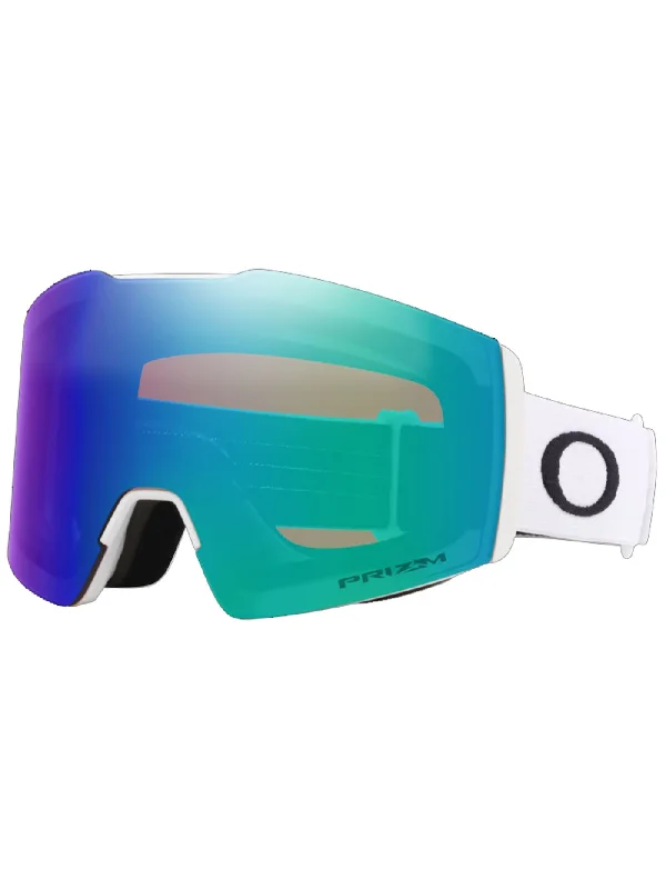 Fall Line M Matte White/Prizm Argon Iridium Goggle