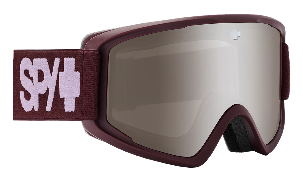 Spy Crusher Elite Junior Goggles Matte Merlot / Bronze Silver Mirror