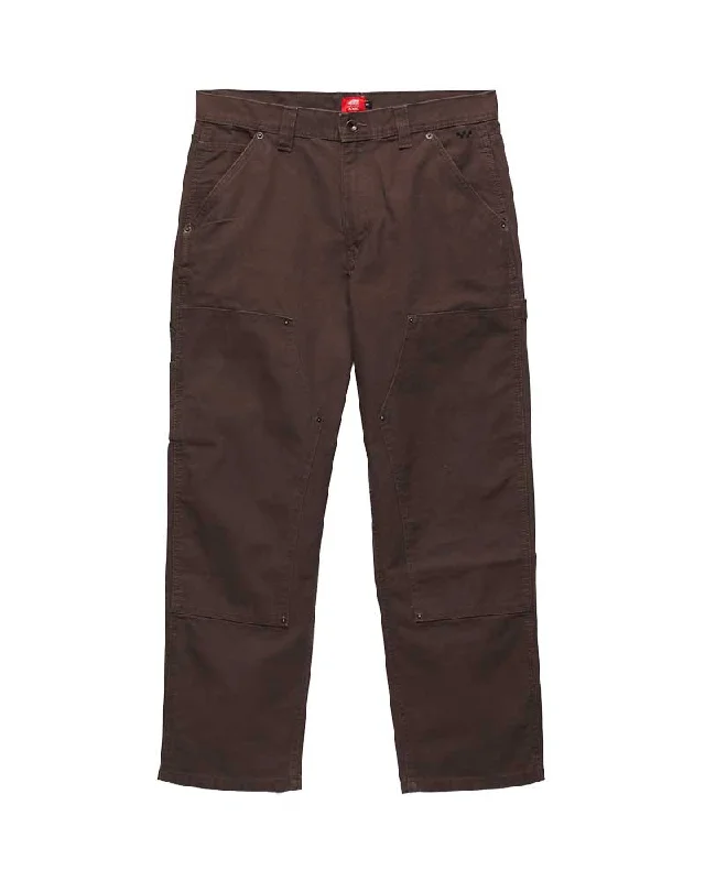 Vans Skate Drill Chore Ave Loose Pant - Chocolate Brown