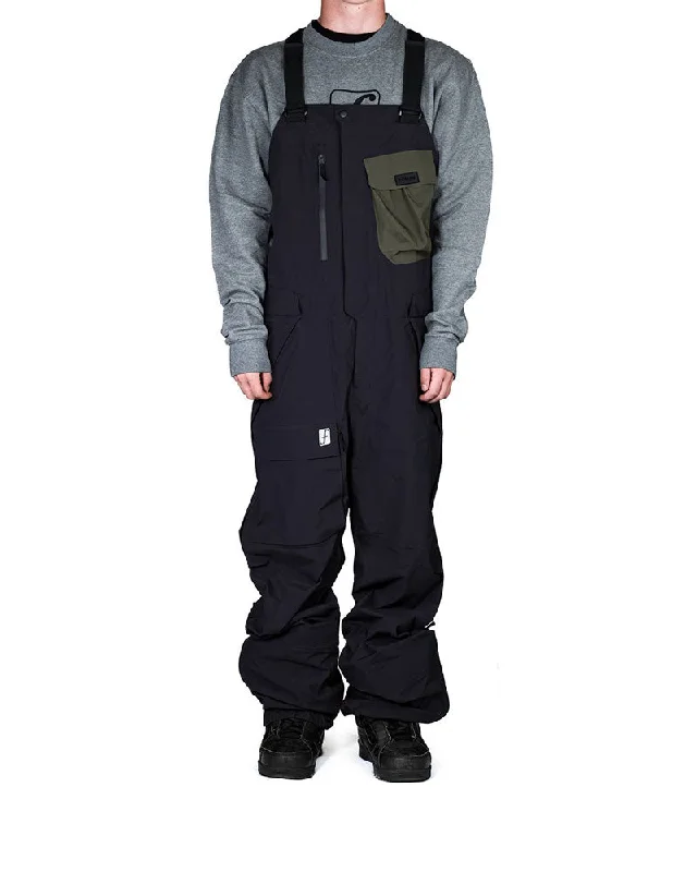 Forum 3-Layer Backcountry Bib - Black 2025