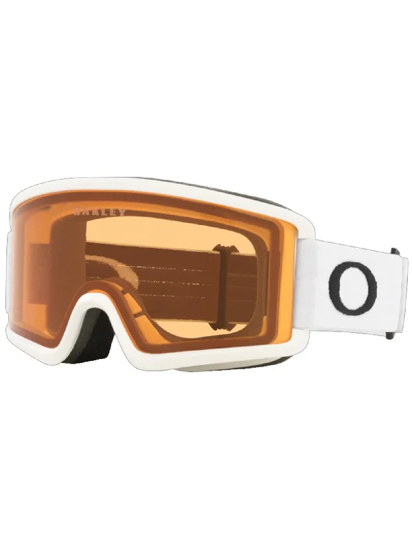 Target Line S Matte White/Prizm Persimmon Goggle