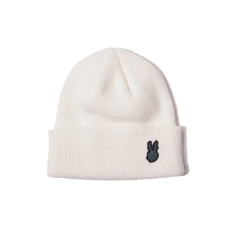 RRR WAPPEN BEANIE WHITE