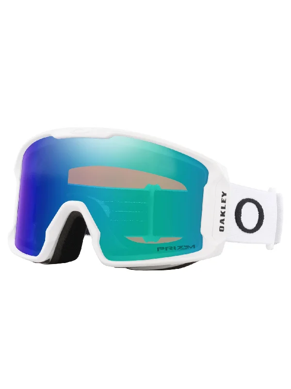 Line Miner M Matte White/Prizm Argon Iridium Goggle