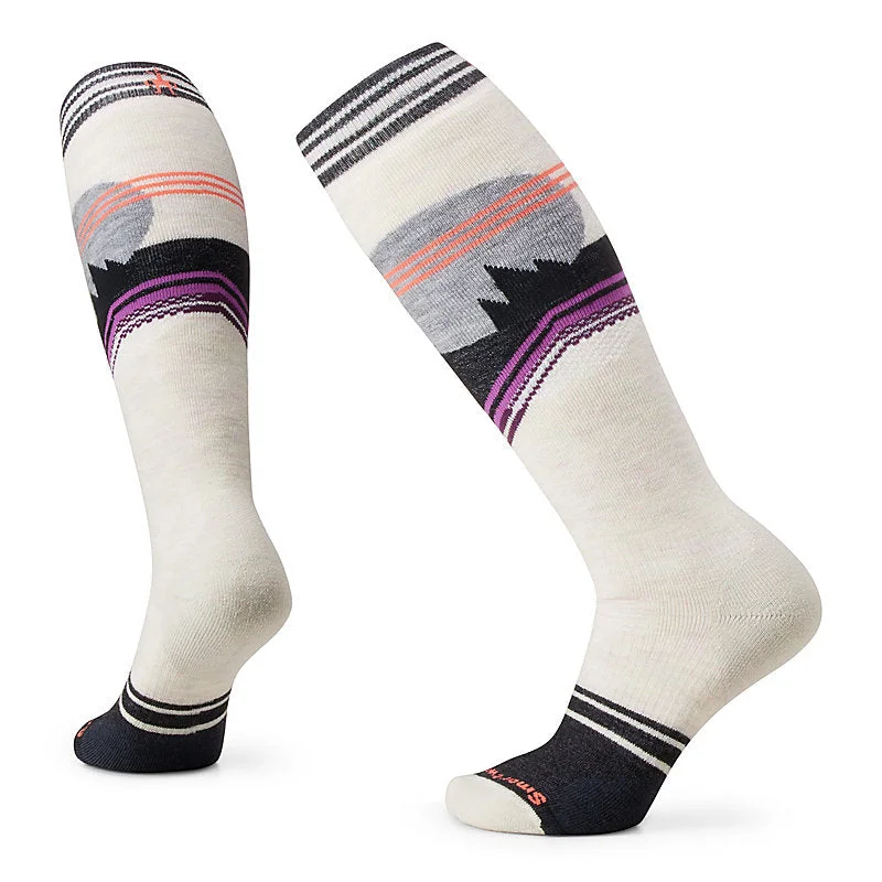 Women's Snowboard Full Cushion Moon Energy Over The Calf Sock