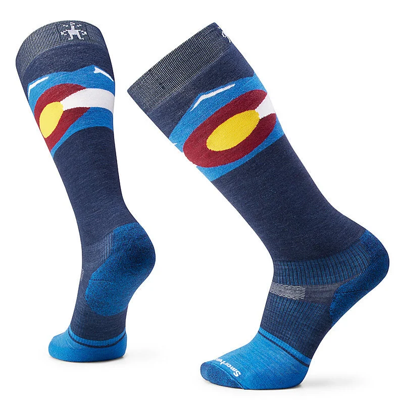 Snowboard Targeted Cushion Colorado Over The Calf Sock