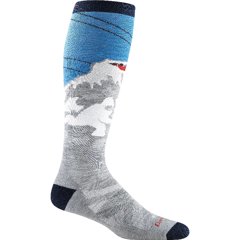 Darn Tough Mens Heady Yeti Over-The-Calf Midweight Ski & Snowboard Socks