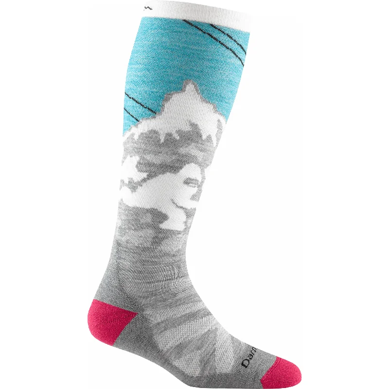 Darn Tough Womens Yeti Over-the-Calf Midweight Ski & Snowboard Socks