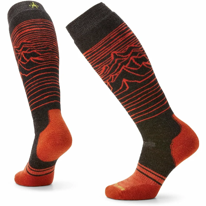 Smartwool Snowboard Full Cushion Iguchi Pattern Over-The-Calf Socks