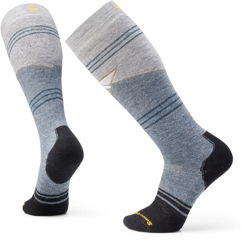 Smartwool Snowboard Full Cushion Mountain Geo Pattern Over-the-Calf Socks