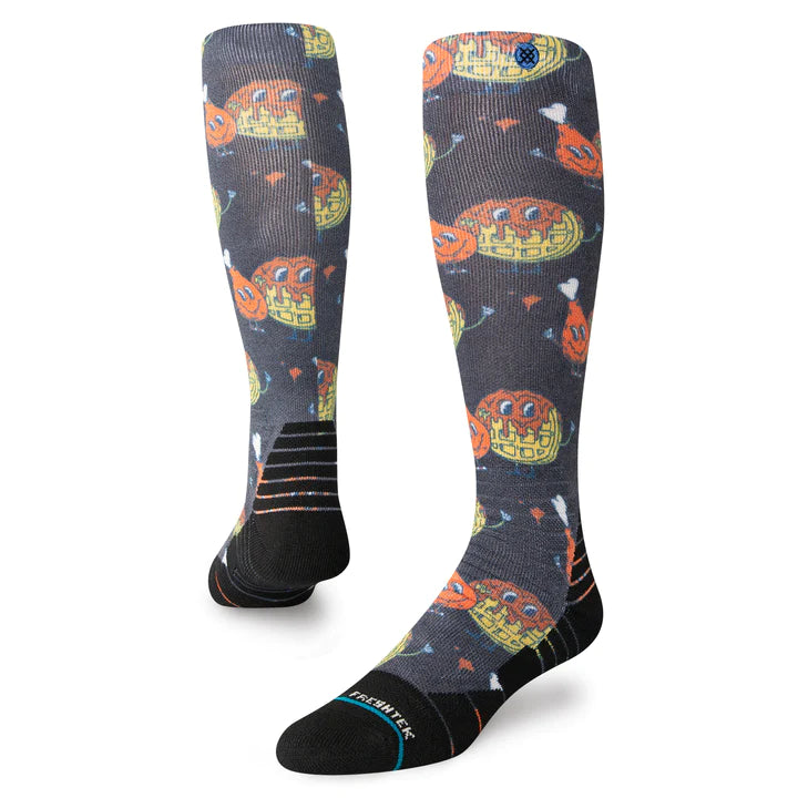 Bock Bock (Snowboard Socks) | Black