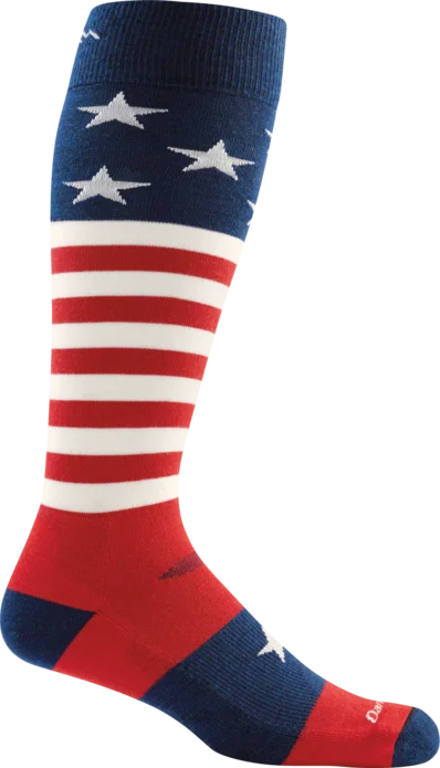 Darn Tough Stars and Stripes Snowboard Socks