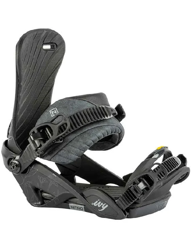 Nitro Ivy Womens Snowboard Binding 2024 | True Black