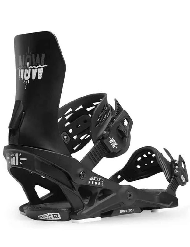 Now Rebel Snowboard Binding 2024 | Black