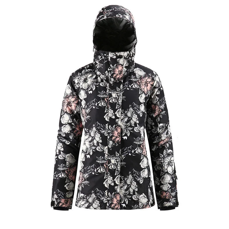 Alpine Flower - Black