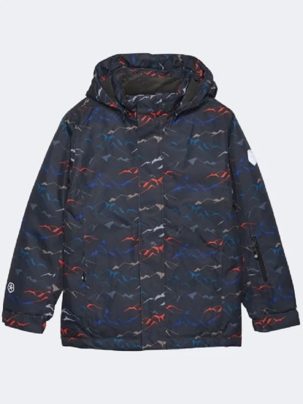 Color Kids Boys Skiing Jacket Phantom