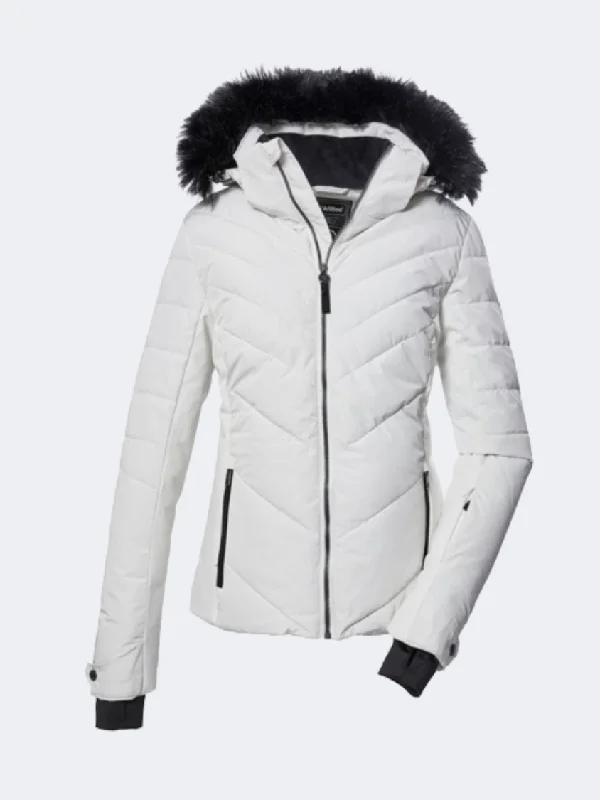 Killtec Ksw 103 Women Skiing Jacket White