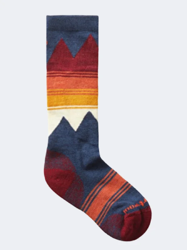 Smartwool Lc Otc Unisex Skiing Sock Alpine Blue