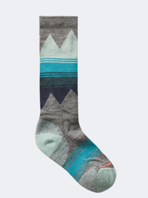 Smartwool Lc Otc Unisex Skiing Sock Grey/Blue