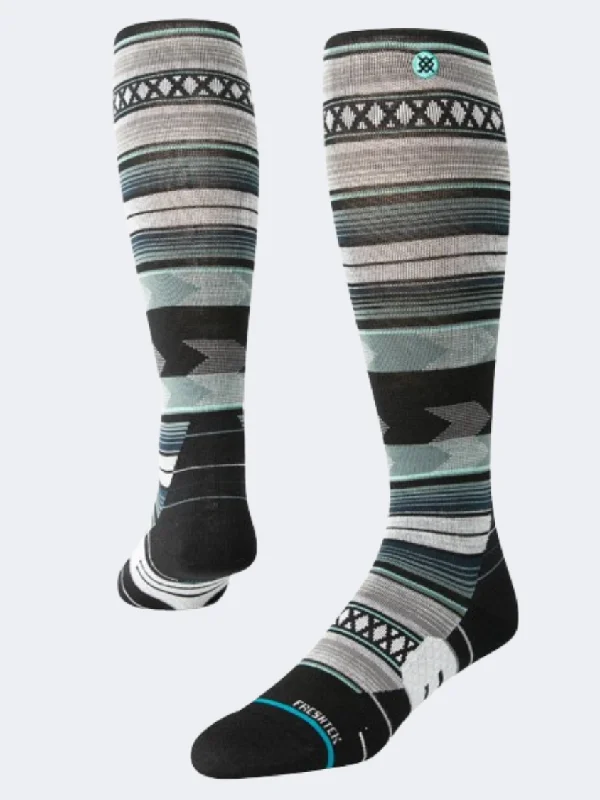 Stance Baron Snow Unisex Skiing Sock Teal/Multi