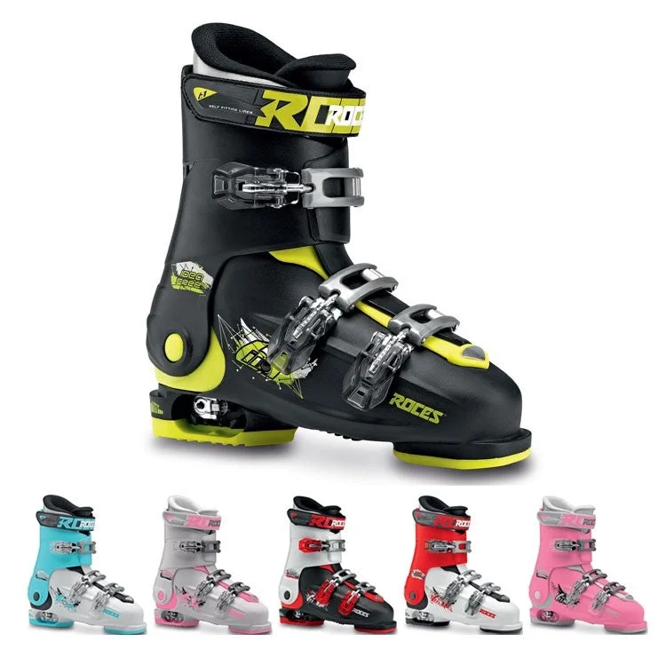 Roces IDEA Free Adjustable Youth Ski Boots | Size 22.5 - 25.5 MP - (Open Box Return)