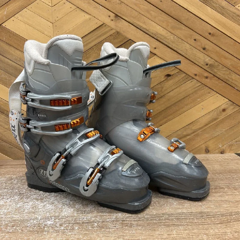 Rossignol - Women's Xena 50 Downhill Ski Boots - MSRPcompared $330: Grey/Orange/White-women-25.5