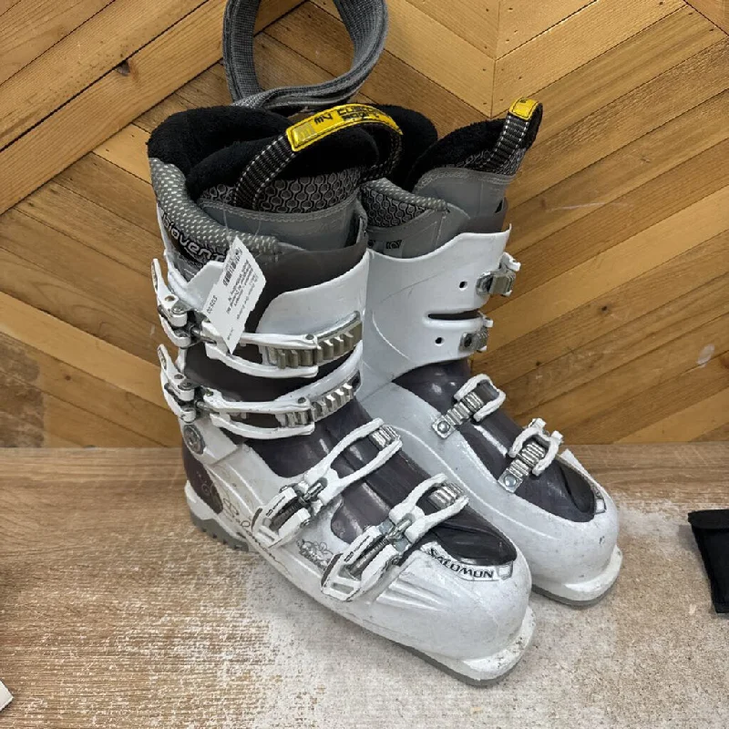 Salomon - Women's Energyzer 60 Downhill Ski Boots: White/Grey-women-26